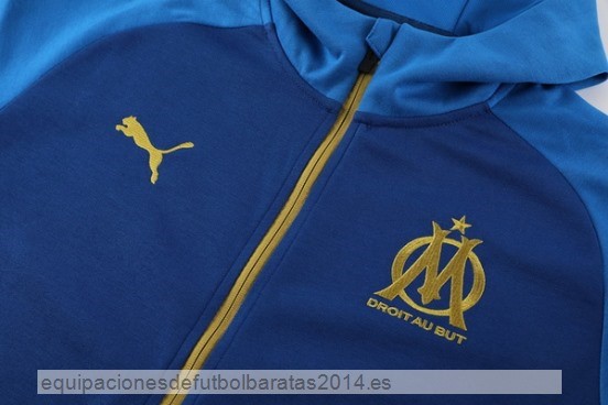 Nuevo Chaqueta Con Capucha Marsella 23/24 Azul Marino Baratas